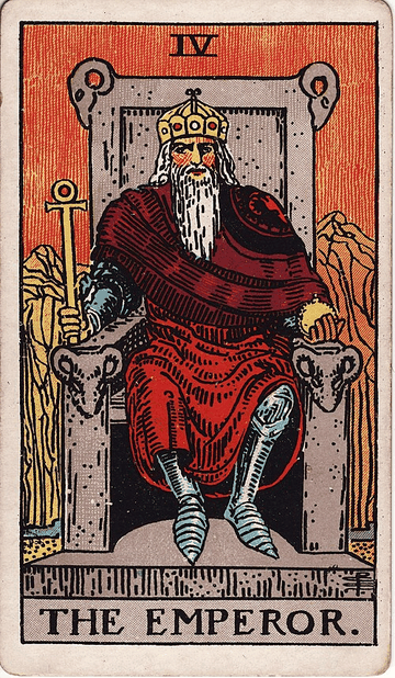The Emperor tarot card