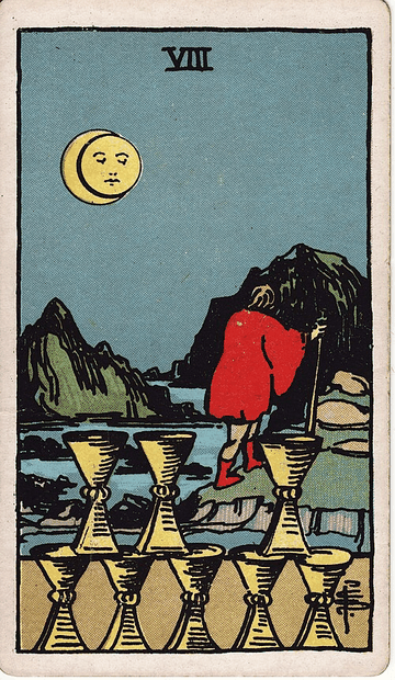 Eight of Cups tarot card