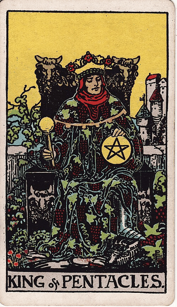 King of Pentacles tarot card